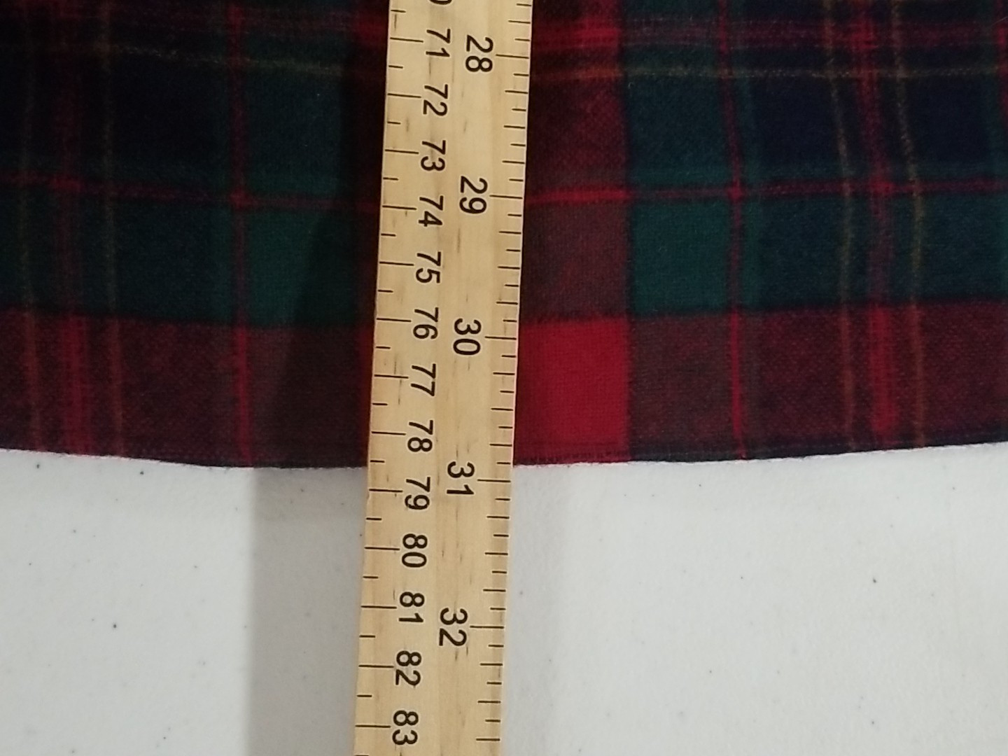 Vtg. Pendleton Multicolor Plaid Wool Button Down … - image 10