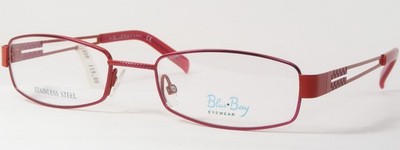BlueBay Safilo B&B 752 Vollrand Damenbrillen Magenta/Rot Metall 51-18-135mm