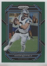 2022 Panini Prizm Green Prizm Baker Mayfield #39 7fr