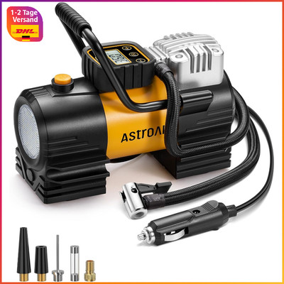 Tire Inflator 150 PSI 12V DC Digital Luftkompressor mit LED Licht für Auto
