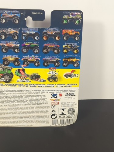 Hot Wheels Monster Jam Yu-Gi-Oh! #32 1:64 Sealed Monster Truck - Picture 8 of 12