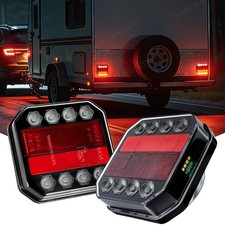 Magnetic Wireless Trailer Lights, Rechargeable LED Trailer Light for Trailer