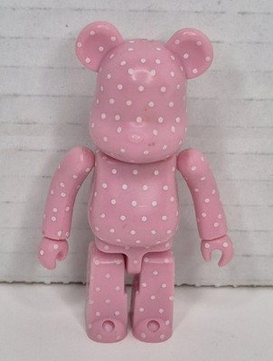 Medicom Bearbrick series 13 pattern pink white polka dots 100%