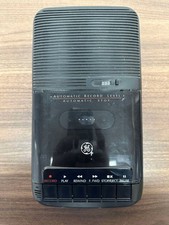 GE Cassette Recorder 3-5025A Automatic Record Level Automatic Stop