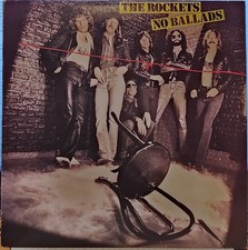 The Rockets - No Ballads LP  Very Good Plus VG  - 4201215060