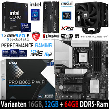 PC Bundle Core Ultra 5 245K MSI Pro B860-P Wi...