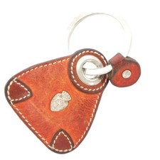 Portachiavi Felisi portachiavi logo pelle marrone GV altri m1