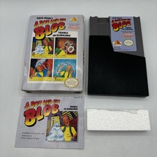 A Boy And His Blob: Trouble on Blobonia Nintendo NES Game With Box 