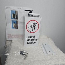 Gorrie RCP covid-19 Wall Mounted Hand Sanitizer Station Heavy Metal With Key New