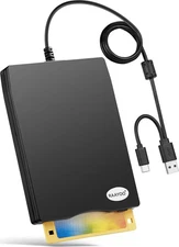 Floppy Disk Reader USB Type A/C Floppy Disk Drive/Player/Converter External 3.5