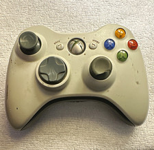 Microsoft Xbox 360 Wireless Controller Gamepad White Plastic for Console