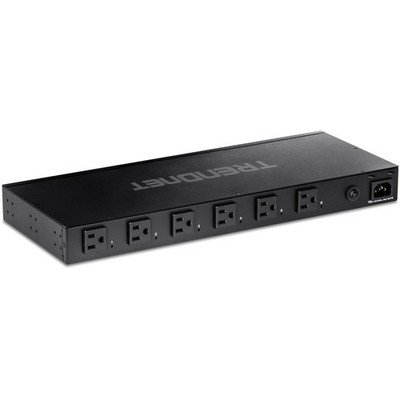 Managed PDU 6-Outlet Rackmount Power Distribution Unit with 1 NEMA 5-15R Bypass