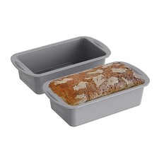 2 Pack Silicone Bread Loaf Pan For Homemade Bread, 9x5 Inch Meatloaf Pan