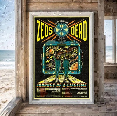 ZEDS DEAD JOURNEY OF A LIFETIME TOUR Poster