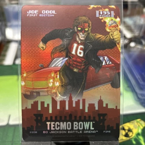 Joe Cool Tecmo Bowl Bo Jackson Battle Arena 135 Fire S208 Skyline