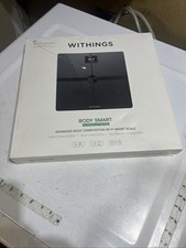 Withings Body Smart Advanced Body Composition Smart Wi-Fi Scale Heart Rate Black