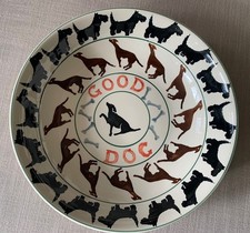Disc,Vintage,Rare,1st Emma Bridgewater ?Good Boy? Serving Dish