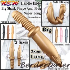 Huge Anal Plug Handle Dildo Big Butt Plug Anal Expander Masturbation Sex Toy