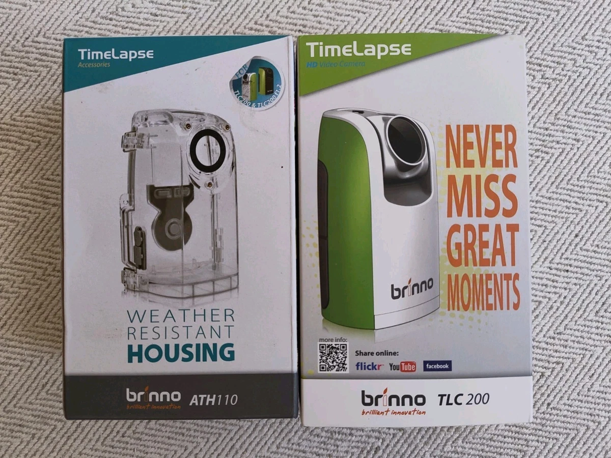 NEW Brinno TLC 200 Time Lapse HD Video Camera + Weather Resistant