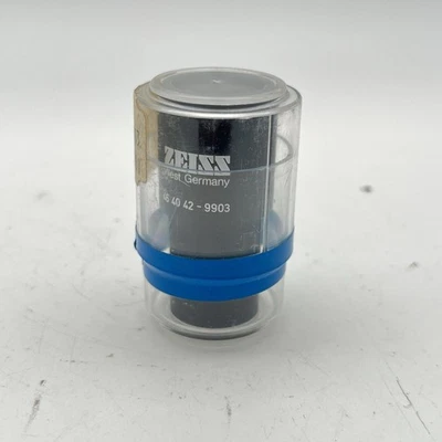 Vintage Carl Zeiss KPL W10X/18 Microscope Eyepiece Lens West Germany NOS