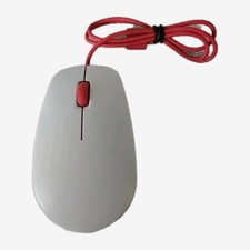 Raspberry Pi Official Mouse USB Type-A Red/white SC0165 - Tested Working