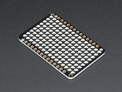 Adafruit LED Charlieplexed Matrix - 9x16 LEDs - Blau