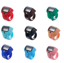 Digital Finger Tasbeh Counter Ring, Easy Dhikr & Prayer Count, Turkish, 4Pcs