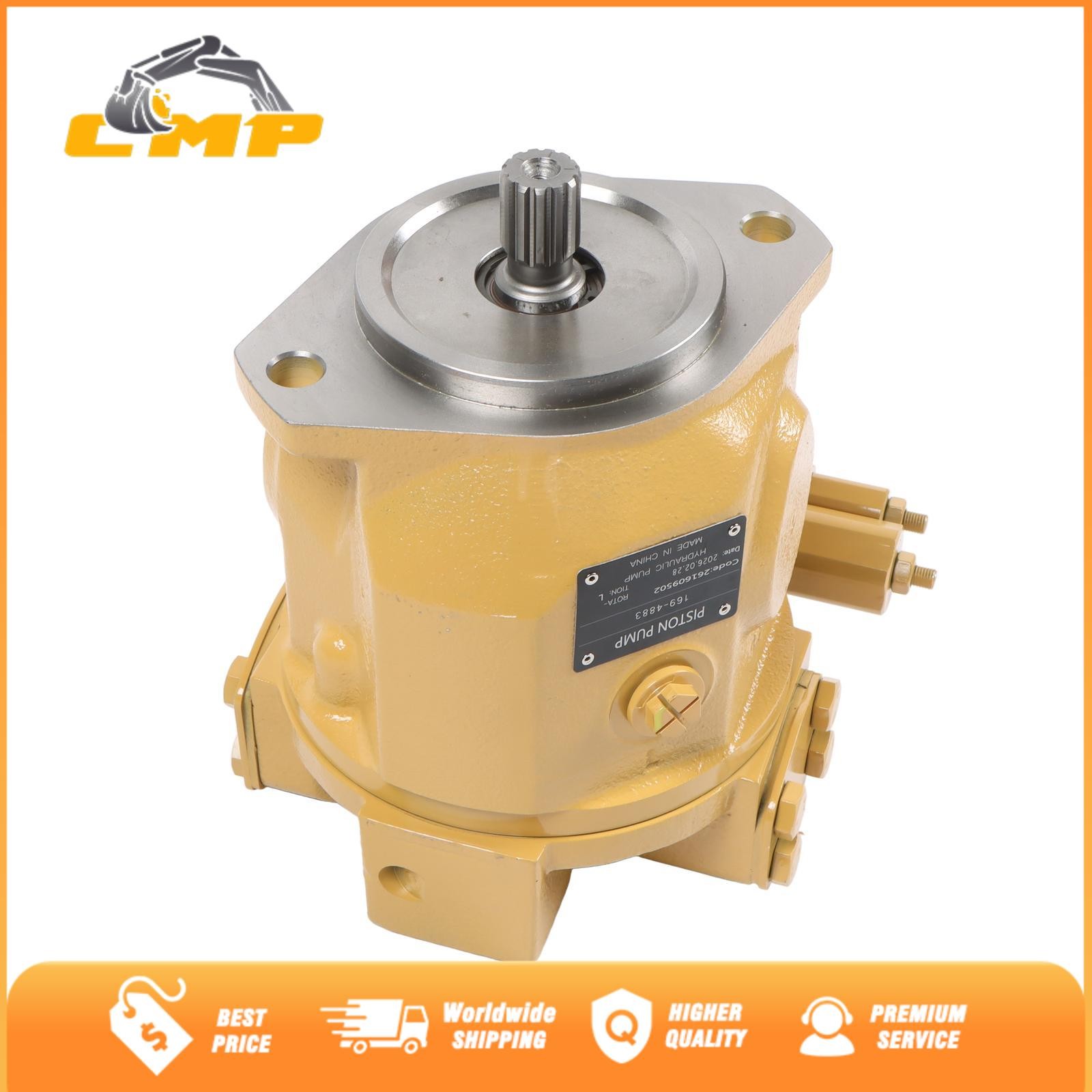169-4883 10R-3875 Hydraulic Axial Piston Pump For Cat Motor Grader 12H 120H 135H
