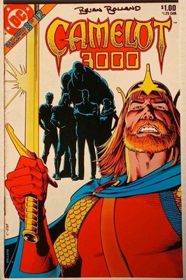 CAMELOT 3000 #3 NM- Signed Brian Bolland ''Knight Quest'' 1983 DC