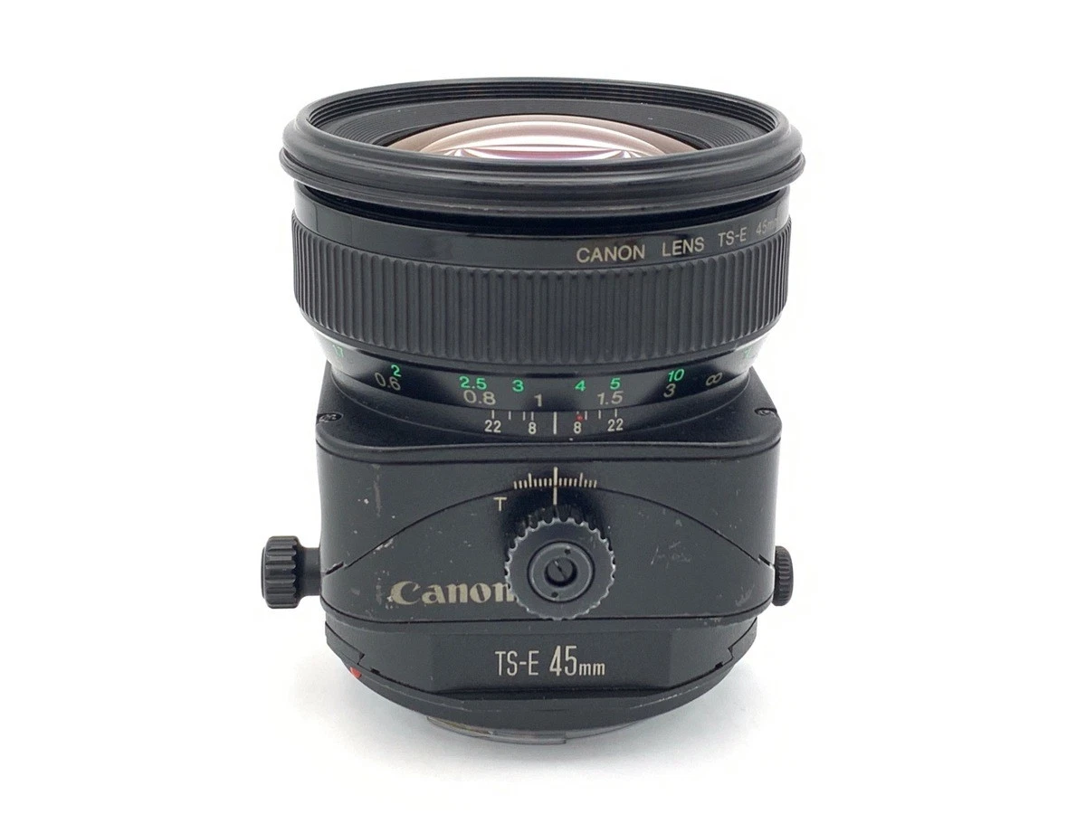 訳有り大特価 Canon TS-E 45mm アオリレンズ Canon Tilt Shift 45mm Focal Camera Lenses for sale | eBay