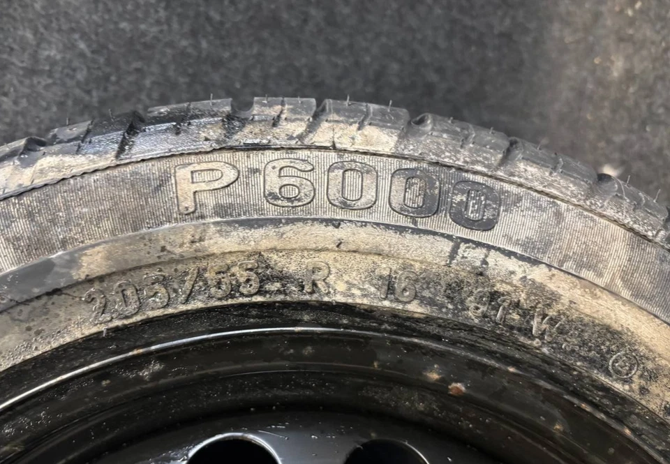 Notrad 205 55 6,5x16 ET42 1J0601027R/T Reserverad Ersatzrad VW Golf 4 AUDI A3 - Bild 4 von 4