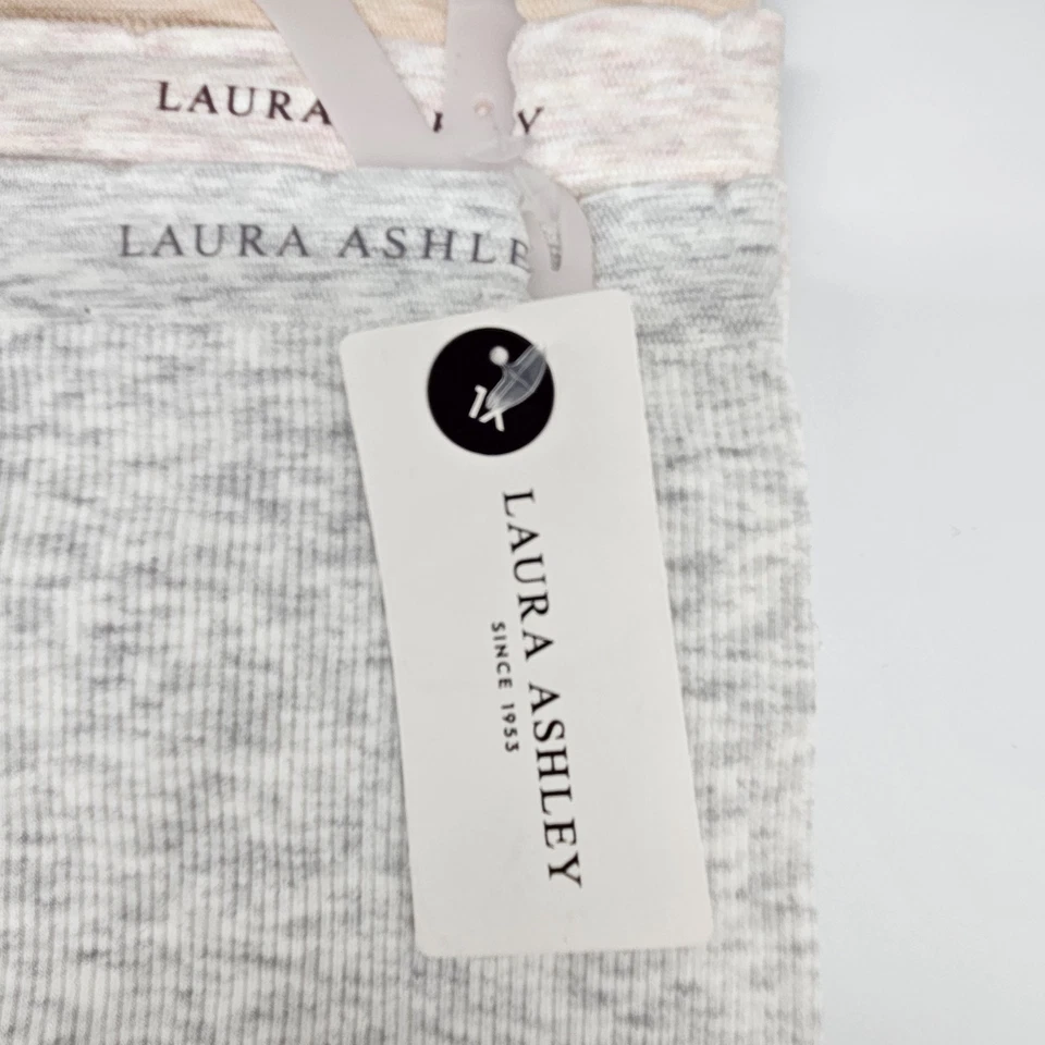Paquete de 5 calzoncillos sin costuras beige carbón LAURA ASHLEY Plus 1X 2X 3X para mujer Foto 4 de 4