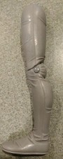 1960's-70's Marx Johnny West Silver Knight Left Leg in Nice Cond