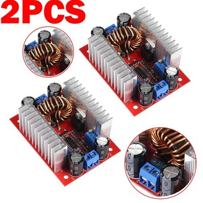 2pk 400W DC-DC Step Up Boost Buck Voltage Converter High Power Supply Module 15A