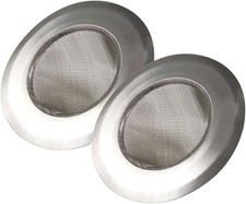 Sink Strainer, Stainless Steel Fine Mesh Kitchen Sink Strainer - Large Wide R...