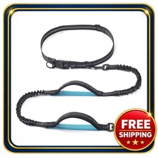 Dog Leash with Shock Absorbers Reflective Dual Bungees 25-150 lbs