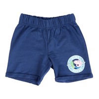 Peppa Pig Wutz Shorts 122/128 Kinder Kurze Hose Jogginghose Blau 100% Baumwolle