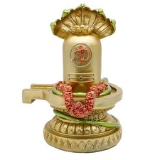 Hindu God Shiva Lingam Statue - India Home Temple Mandir Murti Lord Idol Indi...