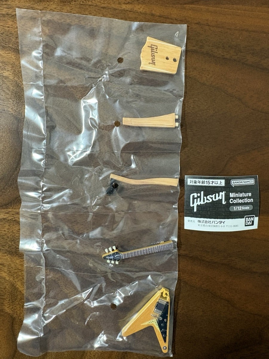 ぎばさん Gibson Miniature Collection Flying V Gashapon Capsule Toy Japan