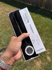 Brand New Swatch x Audemars Piguet AP Royal Pop Watch Ocho Negro SSX03W101N 