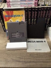 Nintendo NES Mega Man 4 boite et jeu NOE notice FRA avec cale poly bon etat