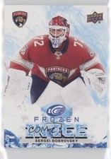2021-22 Upper Deck Ice Frozen In Ice Ripped Sergei Bobrovsky #FI-34 0g27