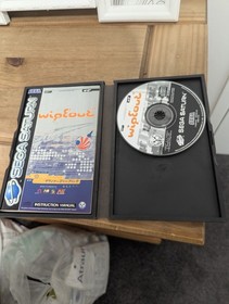 Sega Saturn Wipeout PAL Version Game Read Description