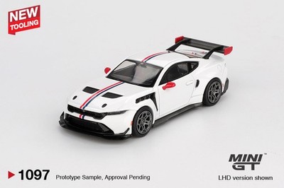 MINI GT 1/64 #1097 Ford Mustang GTD Spirit of America Model Car