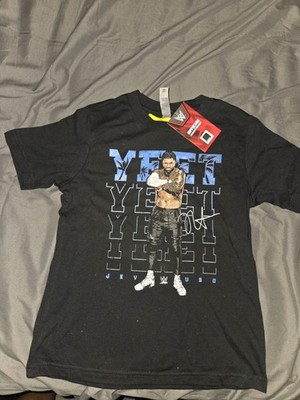 Next Level Apparel WWE Jimmy Uso Graphic Print Black Tee Crew Neck S