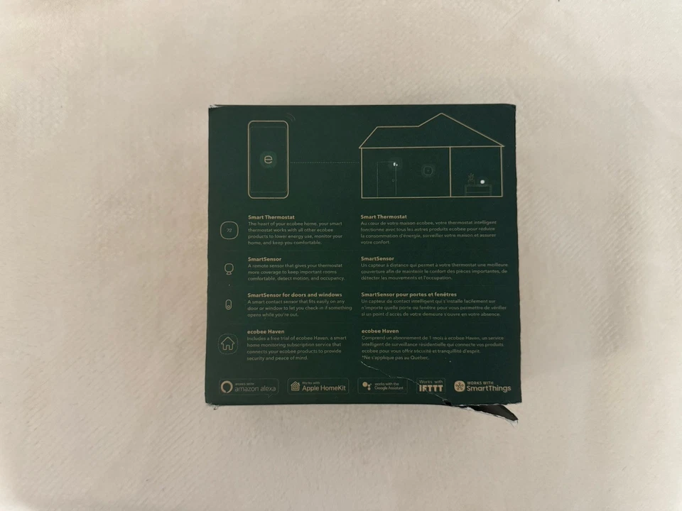 Ecobee3 Lite Smart Thermostat w/ Whole Home Sensors  (EB-STATE3LTVP2-01) - Image 2 of 3