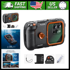 TELESIN Universal Waterproof Phone Case for Snorkeling and Diving