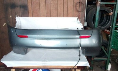 08-11 Saab 9-3 4 Door Sedan Rear Bumper Cover With Park Assist