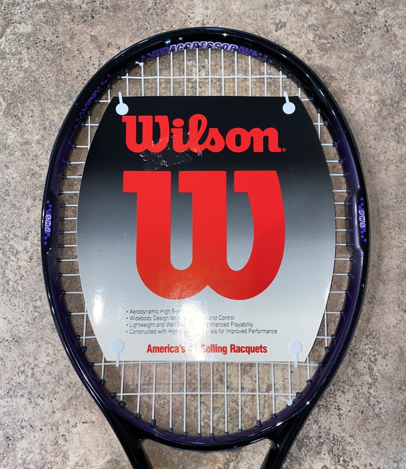 Wilson Purple Racket Wilson Purple/Black Superlight Power System Tennis Racket NEW | eBay