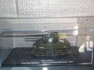 M4A3 (76mm), 761st Panzerbataillon, Task Force Rhein (Deutschland) 1945, Maßstab 1:72